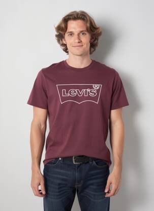 T-shirt violet LEVI'S homme