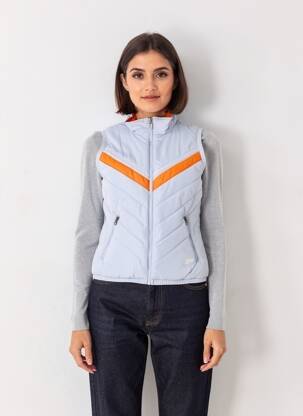Doudoune poches sans capuche bleu PUMA femme