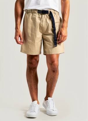 Short tissage popeline taille normale beige TOMMY HILFIGER homme