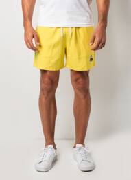 Short coupe droite taille normale jaune LE COQ SPORTIF homme