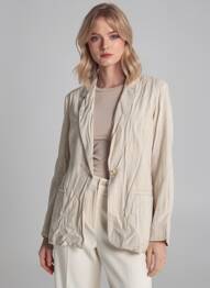 Blazer poches beige TEDDY SMITH femme