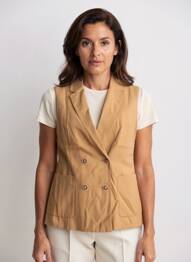 Blazer poches beige ESPRIT femme