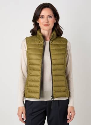 Doudoune poches sans capuche vert JENSEN femme