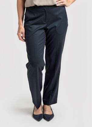 Pantalon slim taille haute taille haute bleu CHRISTIAN MARRY femme