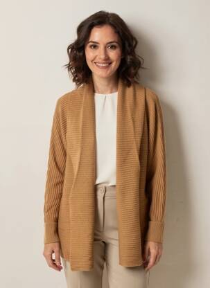 Gilet manches longues stretch marron BEST MOUNTAIN femme