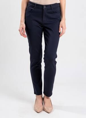 Pantalon slim stretch bleu IMPAQT femme