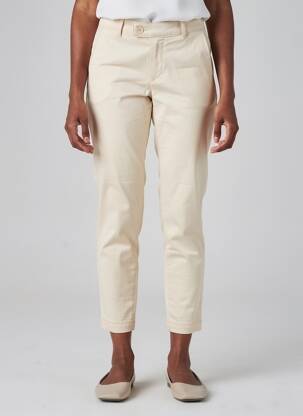 Pantalon chino tissage popeline taille normale beige LPB LES PETITES BOMBES  femme