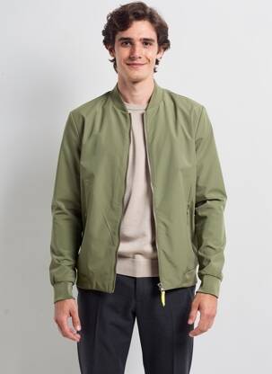 Doudoune poches sans capuche vert FREEMAN T.PORTER homme