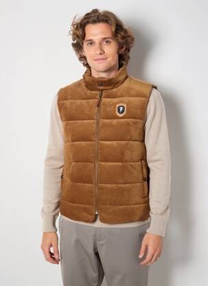 Doudoune poches sans capuche marron RUCKFIELD homme