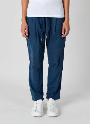 Pantalon cargo resserrée sur le bas taille normale bleu PEPE JEANS femme