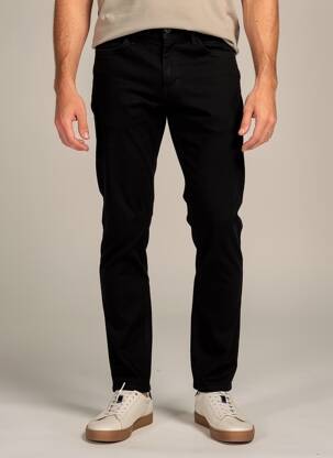 Pantalon slim tissage velours taille normale noir LEE COOPER homme