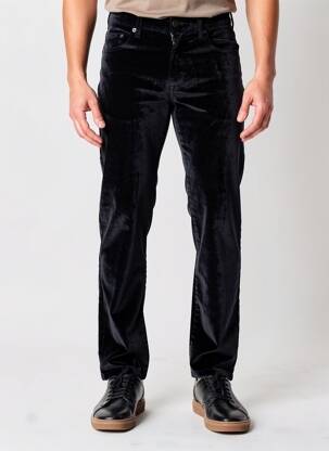Pantalon slim tissage velours taille normale bleu MMX homme