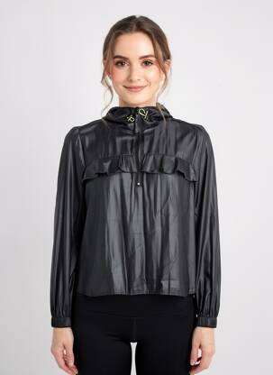 Top manches longues manches longues noir LOLA CASADEMUNT femme