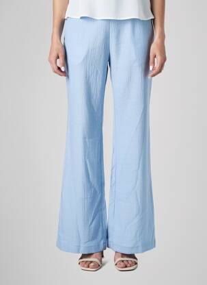 Pantalon flare taille élastique taille normale bleu SCARLET ROOS femme