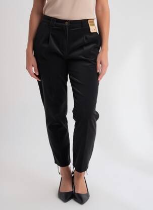 Pantalon slim taille normale taille normale noir SETRAK femme