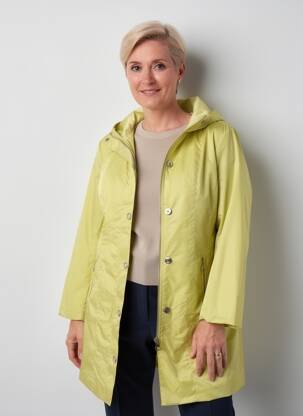 Parka sans capuche sans capuche vert MARBLE femme