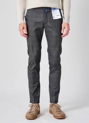 Pantalon chino tissage chiné taille normale gris M5 BY MEYER homme