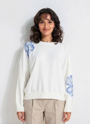 T-shirt manches longues manches longues blanc MARC CAIN femme