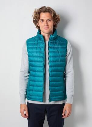 Doudoune poches sans capuche vert LEE COOPER homme