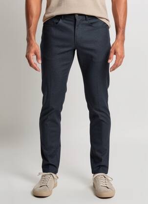 Pantalon slim stretch taille normale bleu MMX homme