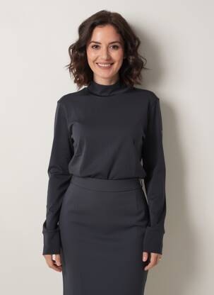 T-shirt manches longues manches longues noir SUPER.NATURAL femme