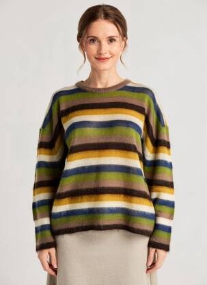 Pull coupe droite manches longues vert PHISIQUE DU ROLE femme