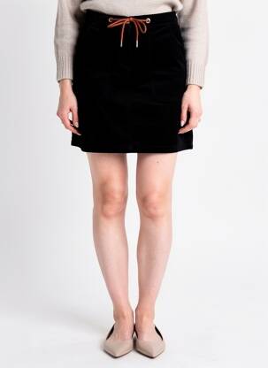 Jupe courte poches noir HAPPY femme