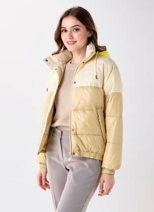 Doudoune manches longues sans capuche beige OOF WEAR femme