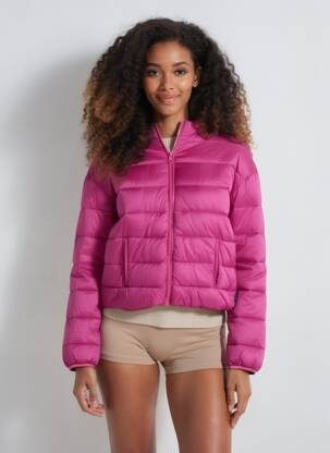 Doudoune manches longues sans capuche violet OOF WEAR femme