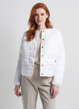 Doudoune manches longues sans capuche blanc OOF WEAR femme