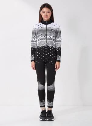 Combi-pantalon manches longues noir NEWLAND femme