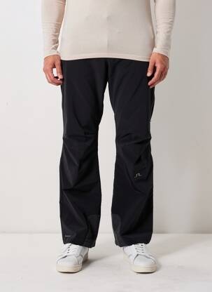 Pantalon droit sport ski taille normale noir J.LINDEBERG homme