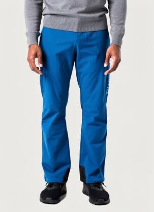 Pantalon droit sport ski taille normale bleu clair VUARNET homme