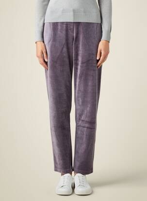 Pantalon droit taille élastique taille normale gris TAUBERT femme