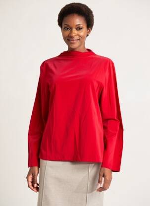 T-shirt manches longues manches longues rouge STREET ONE femme