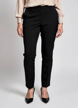Pantalon slim taille élastique taille normale noir GRIFFON femme