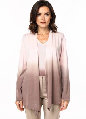 Twin-set col v rose MAX & MOI femme