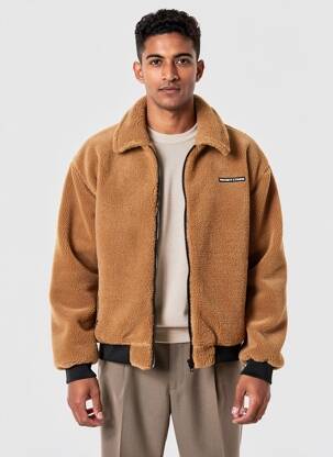 Doudoune manches longues sans capuche marron PROJECT X PARIS homme