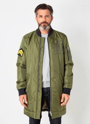 Doudoune manches longues sans capuche vert THE NEW DESIGNERS ! homme