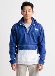 Coupe-vent poches a capuche bleu VANS homme
