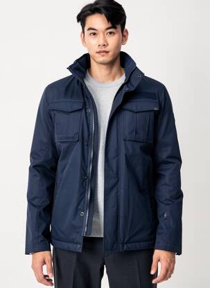 Parka manches longues sans capuche bleu G STAR homme