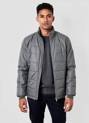 Doudoune manches longues sans capuche gris MINIMUM homme