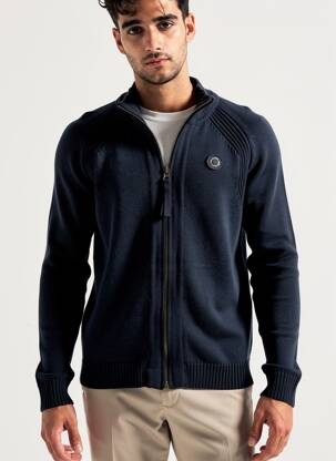 Gilet manches longues manches longues bleu PEPE JEANS homme