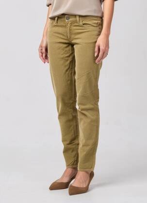 Pantalon slim taille basse taille basse vert FIVE PM femme