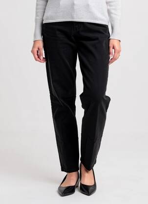 Pantalon flare stretch taille normale noir FIVE PM femme