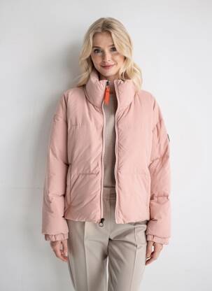 Doudoune manches longues sans capuche rose GERTRUDE + GASTON femme