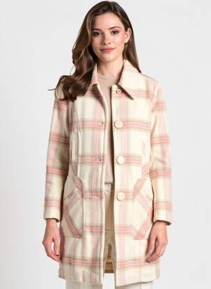 Manteau long poches sans capuche beige FIRETRAP femme