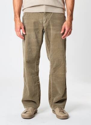 Pantalon droit taille normale taille normale beige CARHARTT homme