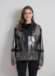 Coupe-vent manches longues sans capuche noir NEW BALANCE femme