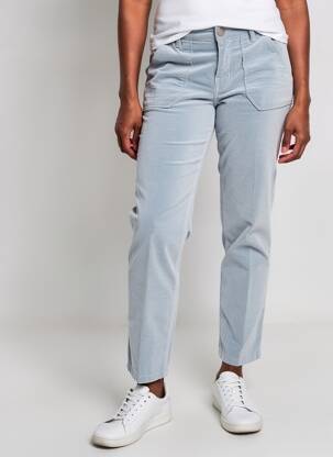 Pantalon slim stretch taille normale bleu HOD femme